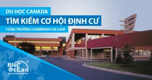 DU HỌC CANADA VÀ TÌM KIẾM CƠ HỘI ĐỊNH CƯ CÙNG TRƯỜNG CAMBRIAN COLLEGE